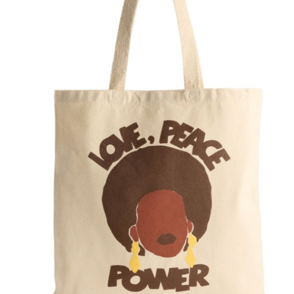 Empowering Cream Canvas Tote Bag